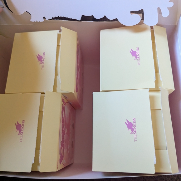 4 Labubu -The Monsters Cheers Series double Walled Blind Boxes - Picture 2 of 5